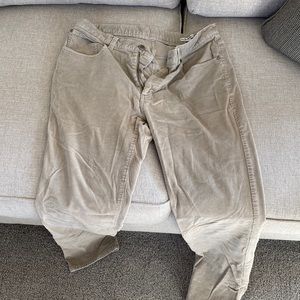 Tan Peter Millar corduroy Pants